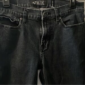 RUDE  32 Dark Wash Men's Skinny Jeans